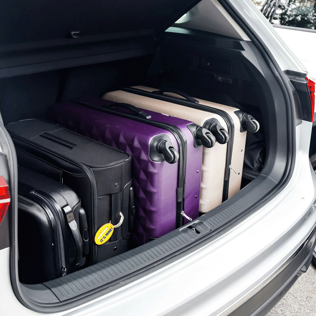 Luggage and Cargo Accommodation - Spacious Taxi for Baggage